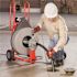 RIDGID K-750 Drum Machine Drain Cleaner with C-100 Autofeed 100 ft. x 3/4 in. Cable and 3/4 in. Tool Set
