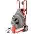 RIDGID K-750 Drum Machine Drain Cleaner with C-100 Autofeed 100 ft. x 3/4 in. Cable and 3/4 in. Tool Set