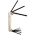 Klein Tools Folding Hex Key Set, 9-Key, SAE Sizes