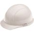 ERB 4 Point Nylon Suspension Slide-Lock White Cap Hard Hat