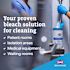 Clorox Healthcare Bleach Germicidal Wipes, 6.75" x 9", 70 Count Canister (35309)