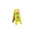Renown 25 in. English and Spanish Caution Wet Floor Sign in Yellow