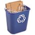 Rubbermaid Commercial Products 7 Gal. Deskside Recycling Trash Container/Bin