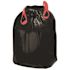 Fits 1.2 mil 33 Gal. 33.5 in. x 38 in. Black Drawstring Can Liner (25 per Roll, 6 Rolls per Case)