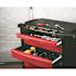 Rubbermaid Commercial Products 32.6 in. 5-Drawer Utility Cart