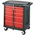 Rubbermaid Commercial Products 32.6 in. 5-Drawer Utility Cart