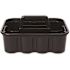 Rubbermaid Commercial Products Deluxe Black Plastic Carry Caddy