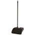 Appeal 13 in. Black Upright Lobby Dust Pan without Lid
