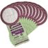 ProTeam Intercept Micro Filter Bags for Select 10 Quart ProTeam Canister Commercial Vacuum Cleaners, (10-Pack)