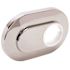 ProPlus 1.4 in. x 1 in. Integral Teardrop Escutcheon for Sayco, 4-1/4 in.
