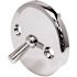 ProPlus Round Overflow Trip Lever Plate, Clip Type, Chrome Plated