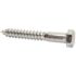 Lindstrom 1/4 in. x 3 in. External Hex Head Lag Screws (100 per Pack)