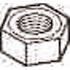Lindstrom 1/4-20 Zinc Hex Nuts (100 per Pack)