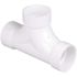 NIBCO 3 in. PVC DWV All-Hub 2-Way Cleanout Tee