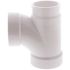 NIBCO 2 in. x 1-1/2 in. x 2 in. PVC All Hub Sanitary Reducing Tee