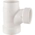 NIBCO 2 in. x 1-1/2 in. x 1-1/2 in. PVC All Hub Sanitary Tee