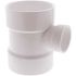NIBCO 4 in. x 4 in. x 2 in. PVC DWV All Hub Sanitary Tee