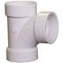 NIBCO 3 in. PVC DWV All Hub Sanitary Tee