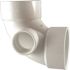 NIBCO 3 in. x 3 in. x 2 in. PVC DWV 90 Degree Hub x Hub x Hub Elbow with Side Inlet