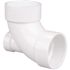 NIBCO 4 in. x 4 in. x 2 in. PVC DWV 90-Degree All Hub Elbow