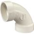 NIBCO 2 in. PVC DWV 90-Degree Hub x Hub Elbow Fitting
