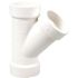 NIBCO 3 in. x 3 in. x 2 in. PVC DWV All Hub Wye Fitting