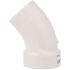 NIBCO 1-1/2 in. PVC DWV 45-Degree Spigot x Hub Street Elbow