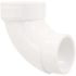 NIBCO 3 in. PVC DWV 90-Degree Spigot x Hub Street Elbow