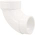 NIBCO 4 in. PVC DWV 90-Degree Spigot x Hub Street Elbow