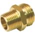 ProPlus 3/4 in. MHT x 1/2 in. MIP Brass Hose Adapter