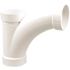 NIBCO 1-1/2 in. PVC DWV All Hub Long-Radius Combination Tee-Wye Fitting