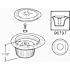 MOEN Chateau Single-Knob Tub and Shower Replacement Kit with White and Chrome Insert
