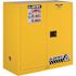 JUSTRITE SAFETY STORAGE CABINET, 30 GALLON, 44 IN. X 43 IN. X 18 IN., MANUAL CLOSE