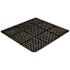 Industrial Deck Plate Anti-Fatigue Mat, Black, 2 Ft. X 3 Ft.
