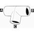 Proplus PVC TEE, 1/2 IN.