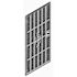 PRECISION PRODUCTS STEEL SECURITY DOOR BLACK 36 INCH X 80 INCH
