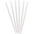 Primesource 7.75 in. Clear Jumbo Unwrapped Straw (250 per Box)