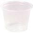 DART Plastic 1 oz. Portion Cups Clear (2,500 per Case)