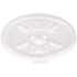 DART Lift 'n' Lock, Straw Slotted Lid for 16-Series Cups, Translucent (1000 per Case)
