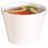 DART J Cup 16 oz. Squat Insulated Foam Food Container, White (500 per Case)