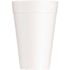 DART J Cup 32 oz. Tall Insulated Foam Cup, White (500 per Case)