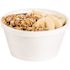 DART J Cup 8 oz. Squat Insulated Foam Food Container, White (1000 per Case)