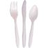 Dart Container Knife Medium Weight 6.5 in. White Polypropylene (1000 per Case)