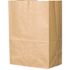 Duro 12 in. x 7 in. x 17 in. 1/6-BBL 76# Brown Supertuf Kraft Paper Grocery Bag (400 per Bale)
