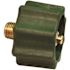 MEC QCC Connector 1-5/16 in. F-ACME x 1/4 in. MNPT with Excess Flow 200,000 BTU