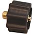 MEC QCC Connector 1-5/16 in. F-ASME x 1/4 in. MNPT with Express Flow 100,000 BTU