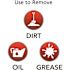 GoJo NATURAL ORANGE Pumice Hand Cleaner, 2000 mL Quick Acting Lotion with Pumice Refill for PRO TDX Dispenser (Pack of 4)