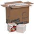 Brawny D400 White Disposable Cleaning Towel, 1/4-Fold