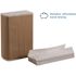 Pacific Blue Basic White C-Fold Paper Towels (240-Towels Per Pack, 10-Packs Per Case)