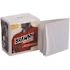 Brawny H700 Disposable Cleaning Towel, 1/4-Fold, White (12/Case)